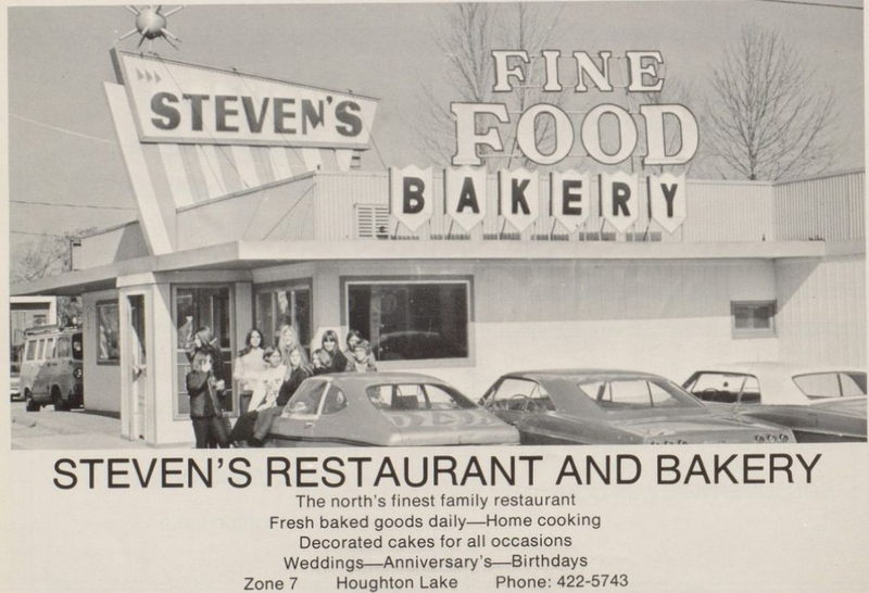 Stevens Restaurant & Bakery - 1971 School Yearbook Ad